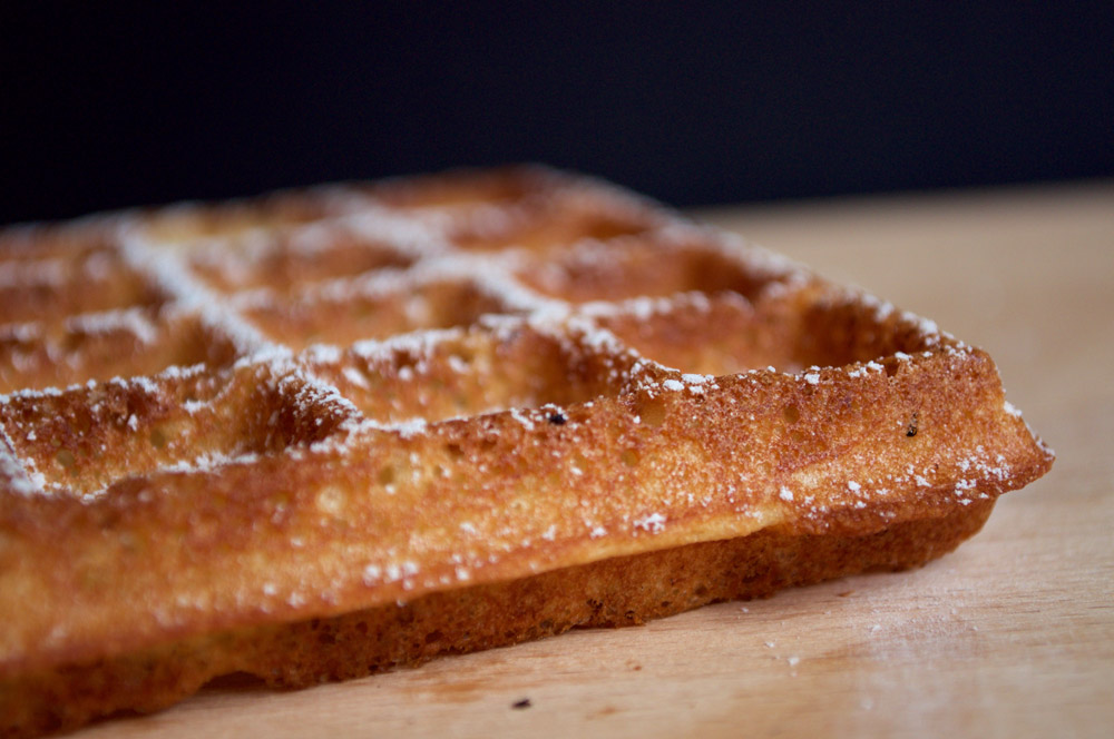 Gaufres sans gluten et sans lait
