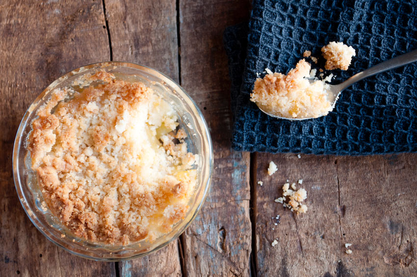 Crumble aux pommes sans gluten - Délice sans gluten